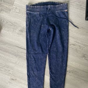 Victoria's secret leggings with drawstring